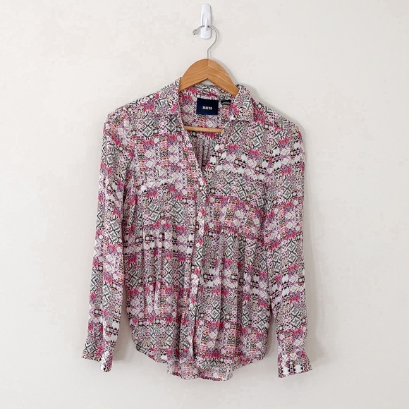 Anthropologie Button Front Shirt - Picture 1 of 7